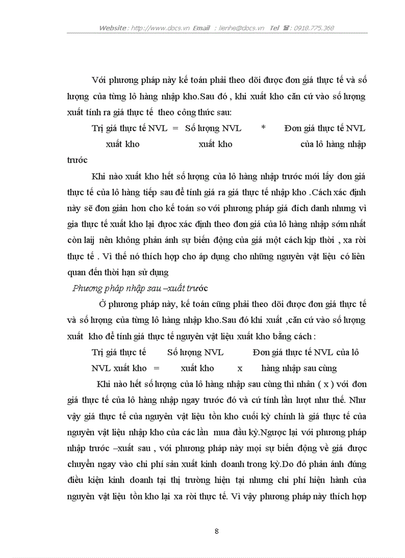 image for page Kế toán nguyên vật liệu vật liệu và công cụ dụng cụ tại Xí nghiệp 22 Công ty 22 BQP