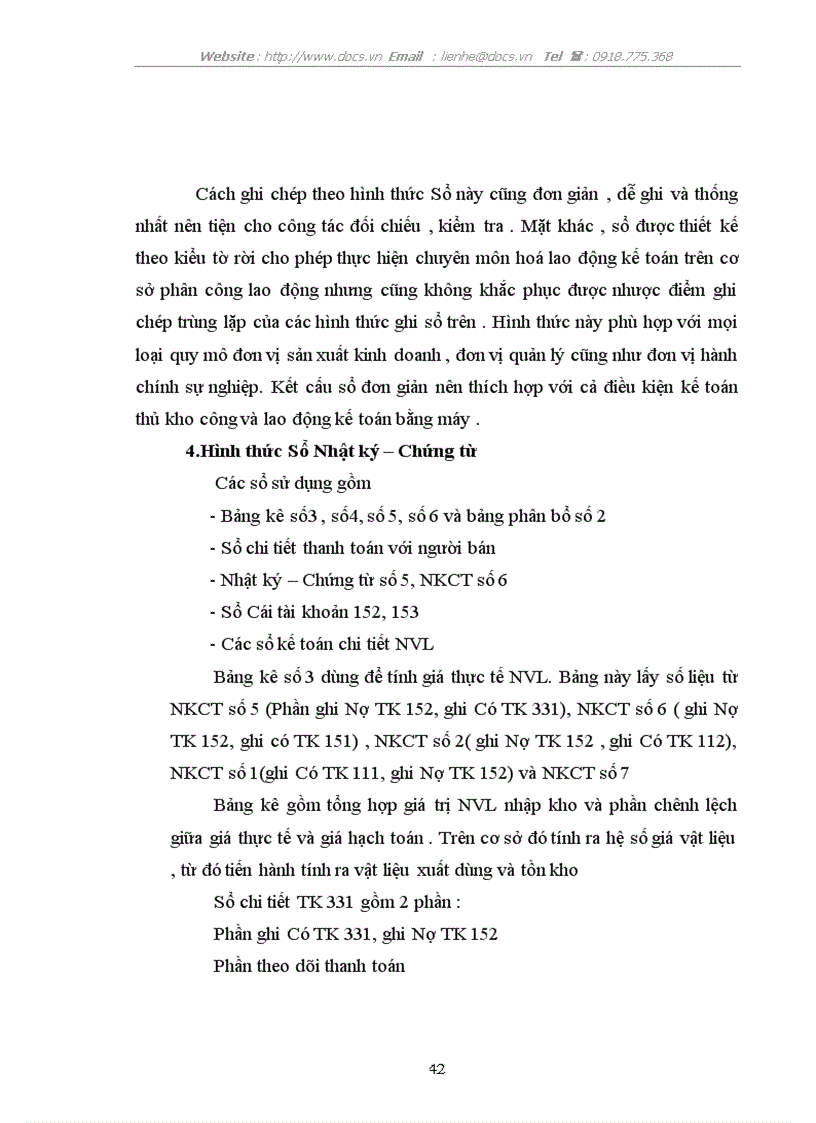 image for page Kế toán nguyên vật liệu vật liệu và công cụ dụng cụ tại Xí nghiệp 22 Công ty 22 BQP