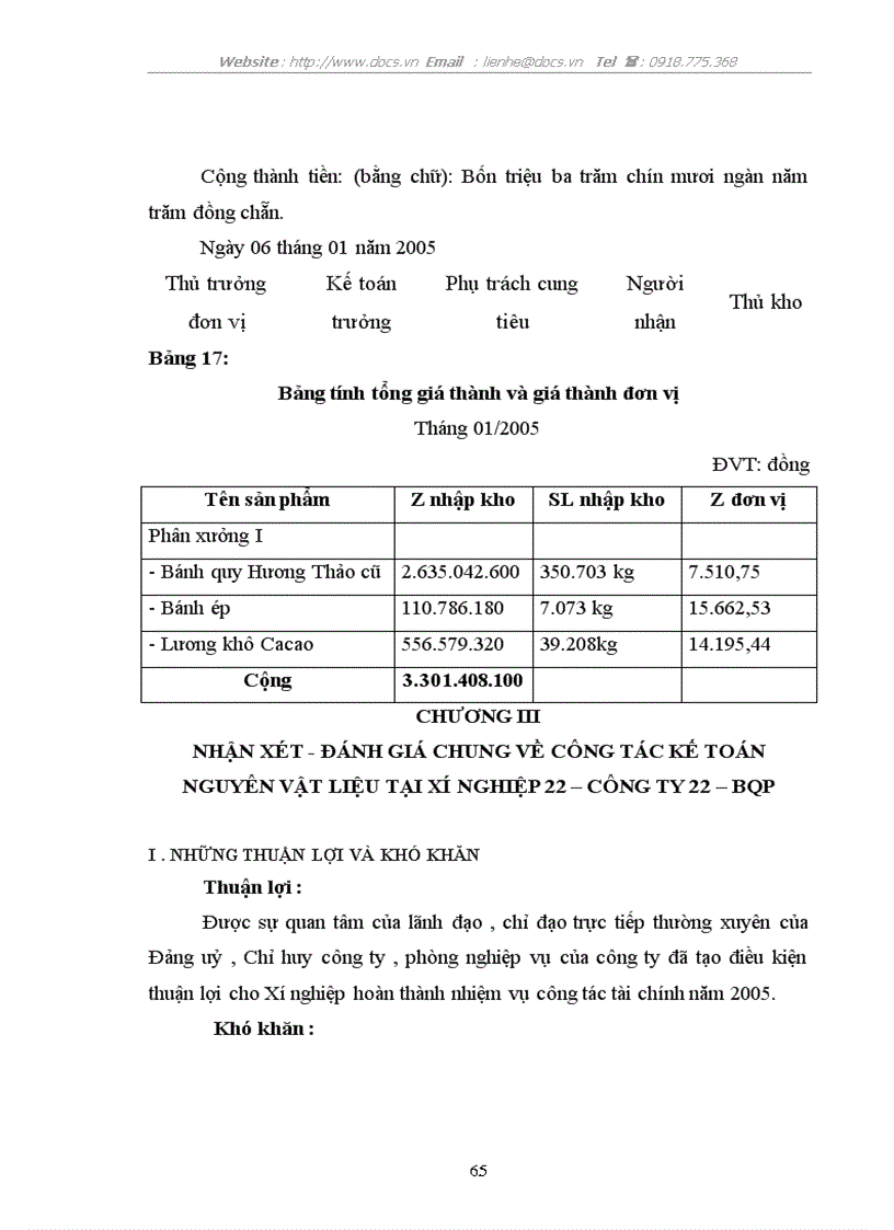 image for page Kế toán nguyên vật liệu vật liệu và công cụ dụng cụ tại Xí nghiệp 22 Công ty 22 BQP