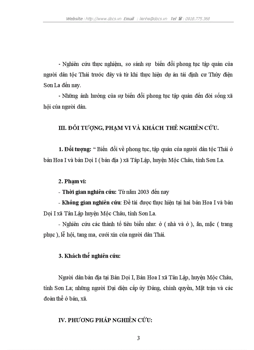 image for page Những biến đổi về phong tục tập quán của dân tộc thái ở bản hoa i và bản dọi i xã tân lập huyện mộc châu tỉnh sơn la từ khi thực hiện dự án tái địn