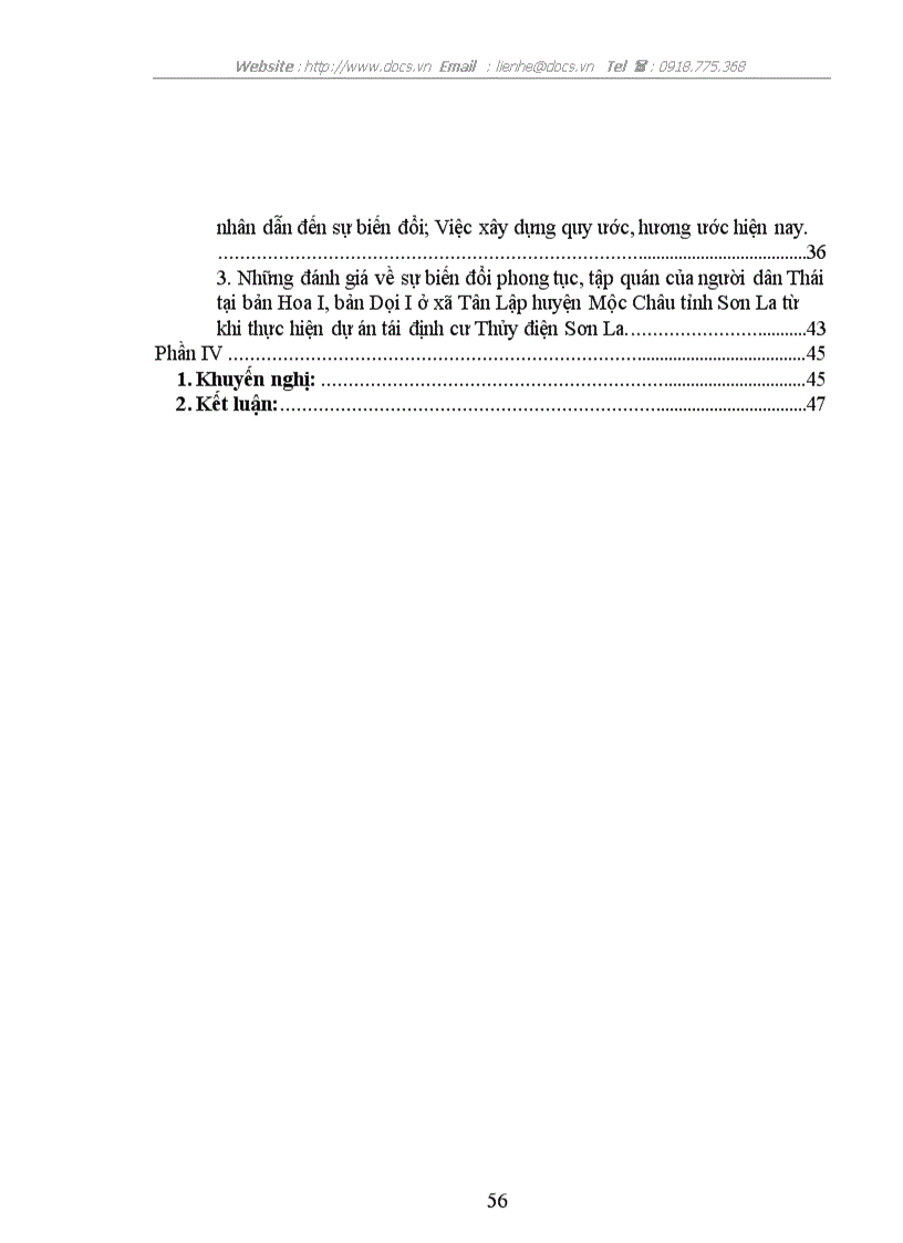 image for page Những biến đổi về phong tục tập quán của dân tộc thái ở bản hoa i và bản dọi i xã tân lập huyện mộc châu tỉnh sơn la từ khi thực hiện dự án tái địn