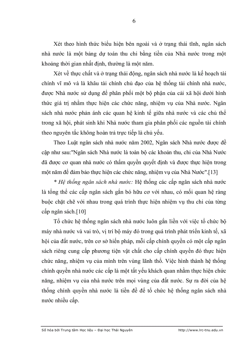 image for page Thực trạng và giải pháp chủ yếu nhằm hoàn thiện công tác quản lý ngân sách cấp huyện ở tỉnh Thái Nguyên