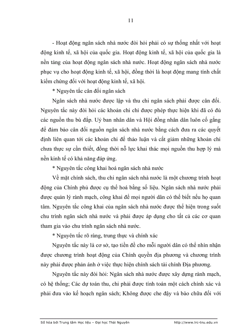 image for page Thực trạng và giải pháp chủ yếu nhằm hoàn thiện công tác quản lý ngân sách cấp huyện ở tỉnh Thái Nguyên