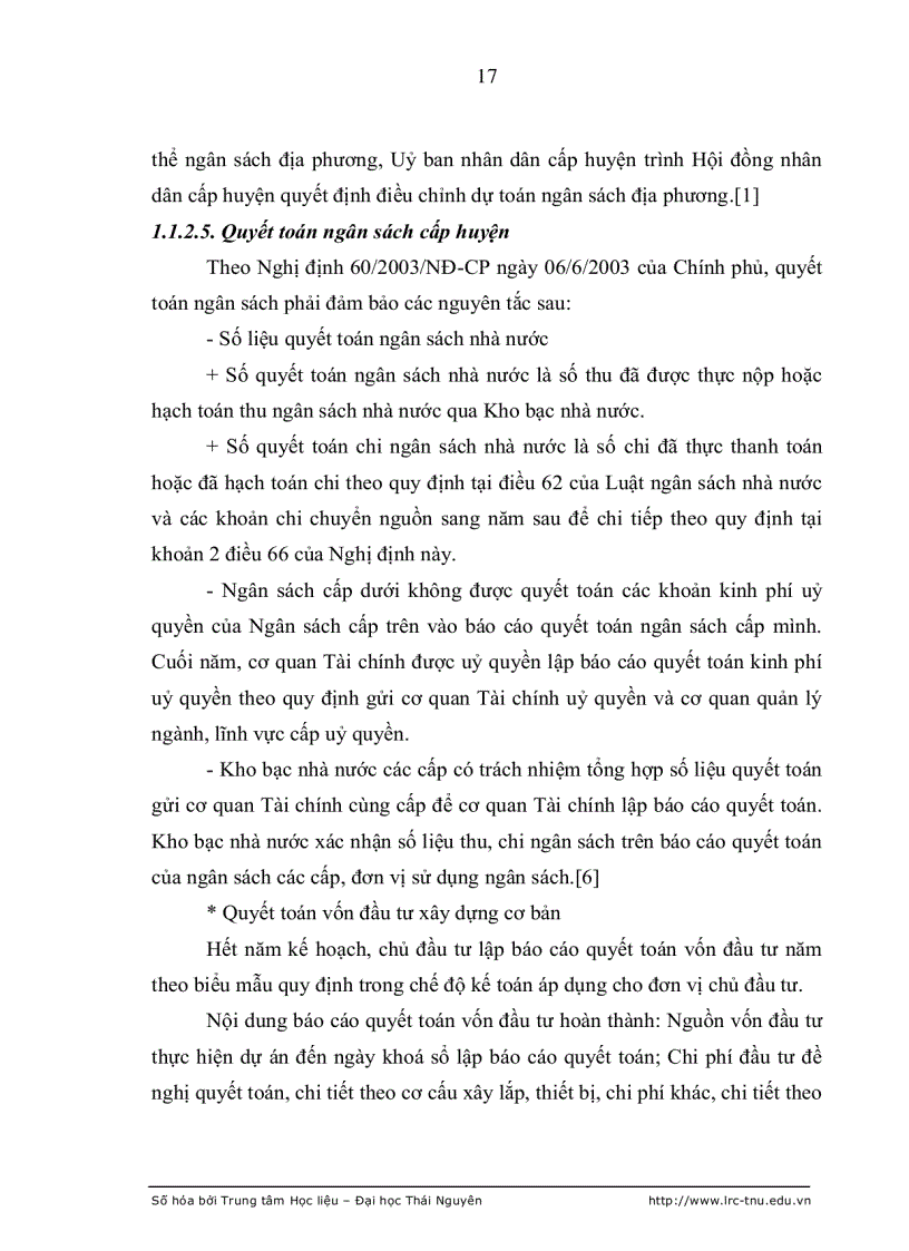image for page Thực trạng và giải pháp chủ yếu nhằm hoàn thiện công tác quản lý ngân sách cấp huyện ở tỉnh Thái Nguyên