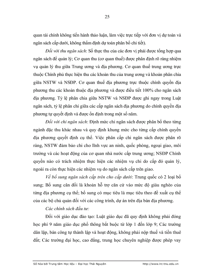 image for page Thực trạng và giải pháp chủ yếu nhằm hoàn thiện công tác quản lý ngân sách cấp huyện ở tỉnh Thái Nguyên