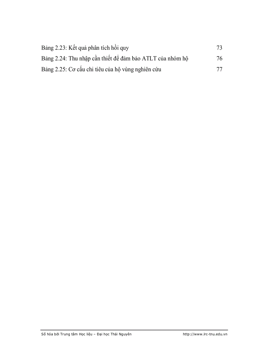 image for page Đánh giá ảnh hưởng của việc sử dụng các nguồn lực tự nhiên trong hộ gia đình tới thu nhập và an toàn lương thực của hộ nông dân huyện định hoá tỉnh t