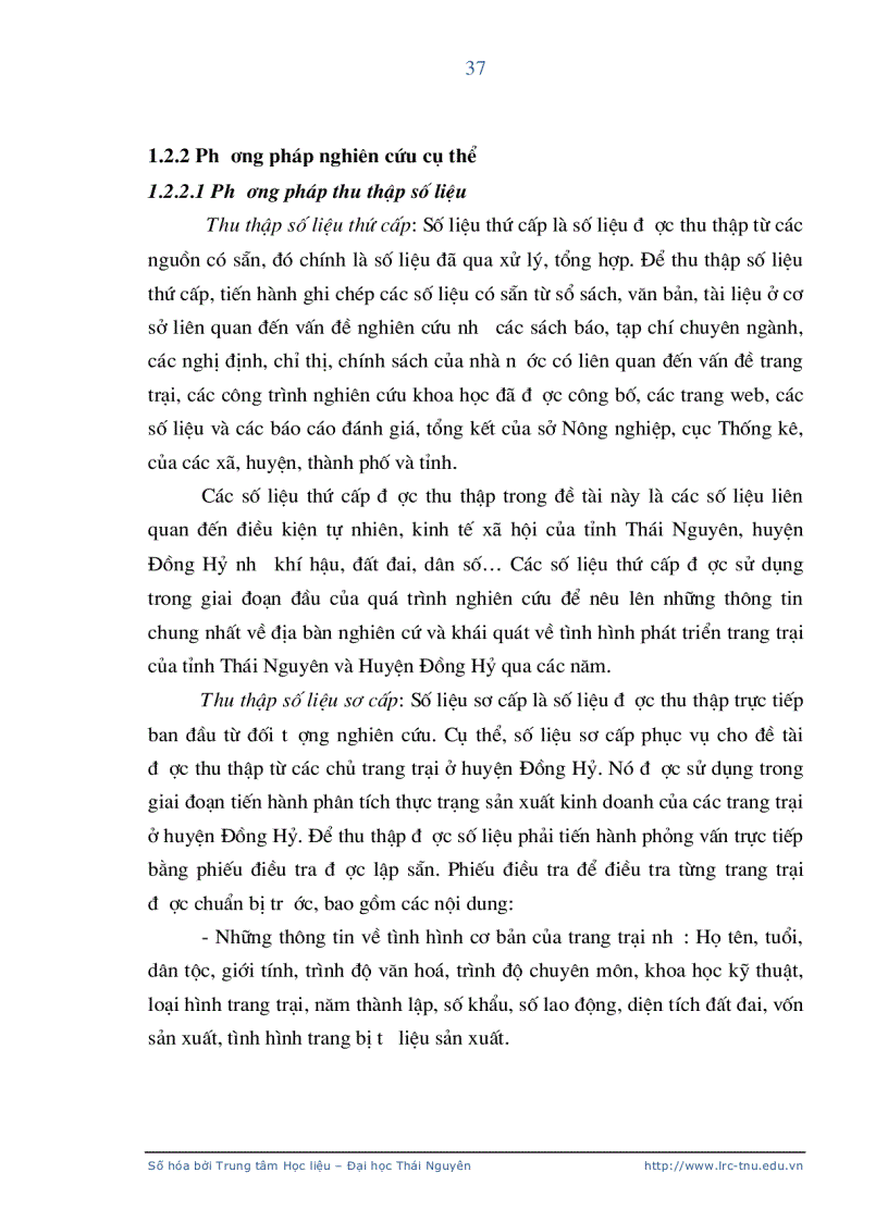 image for page Nâng cao hiệu quả sản xuất kinh doanh của các trang trại ở huyện đồng hỷ tỉnh thái nguyên