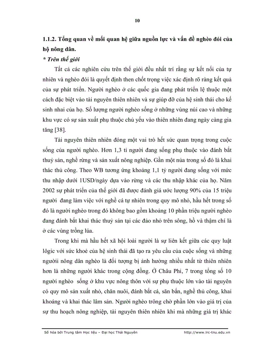 image for page Nguồn lực và vấn đề nghèo đói của hộ nông dân huyện võ nhai tỉnh thái nguyên