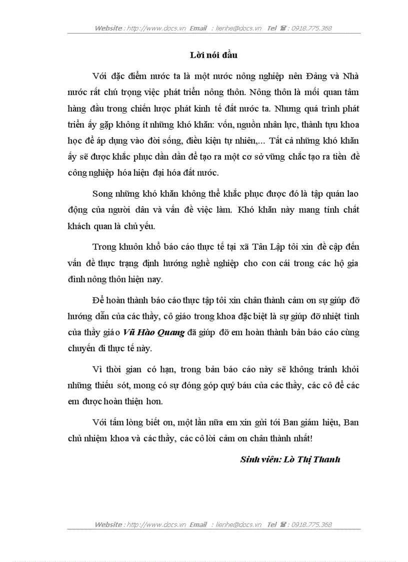 image for page Thực trạng định hướng nghề nghiệp cho con cái trong các hộ gia đình nông thôn hiện nay