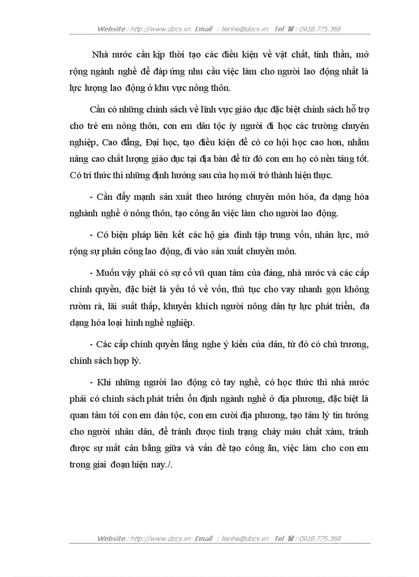 image for page Thực trạng định hướng nghề nghiệp cho con cái trong các hộ gia đình nông thôn hiện nay