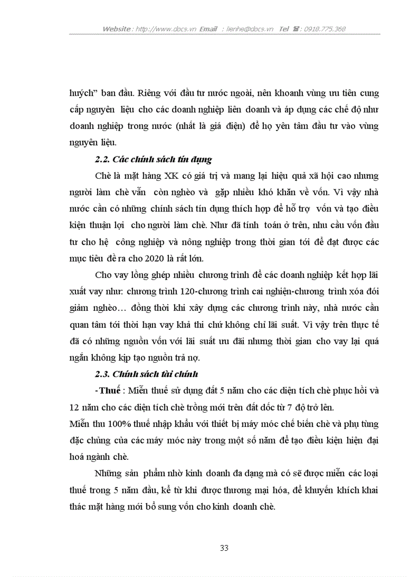 image for page Một số giải pháp nâng cao giá trị chè xuất khẩu và mở rộng thị trường xuất khẩu chè tại Công ty Xuất nhập khẩu Lạng Sơn