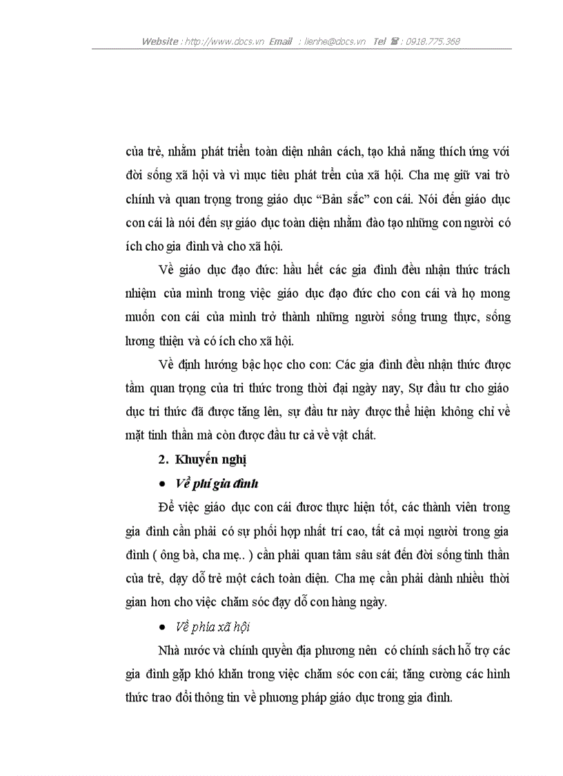 image for page Vai trò của gia đình miền núi trong việc Giáo dục con cái