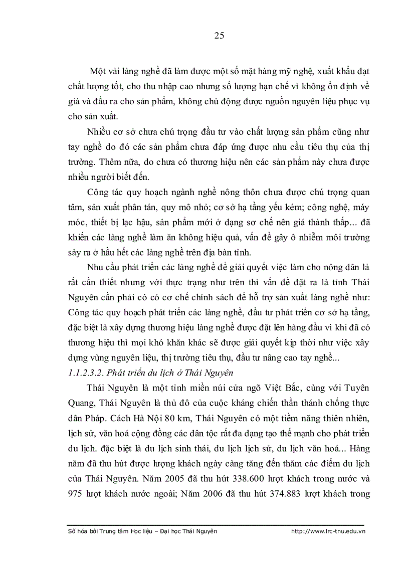 image for page Xây dựng mô hình làng nghề khu du lịch sinh thái gắn liền với phát triển nông thôn bền vững tại các xã vùng đệm vườn quốc gia tam đảo thuộc huyệ