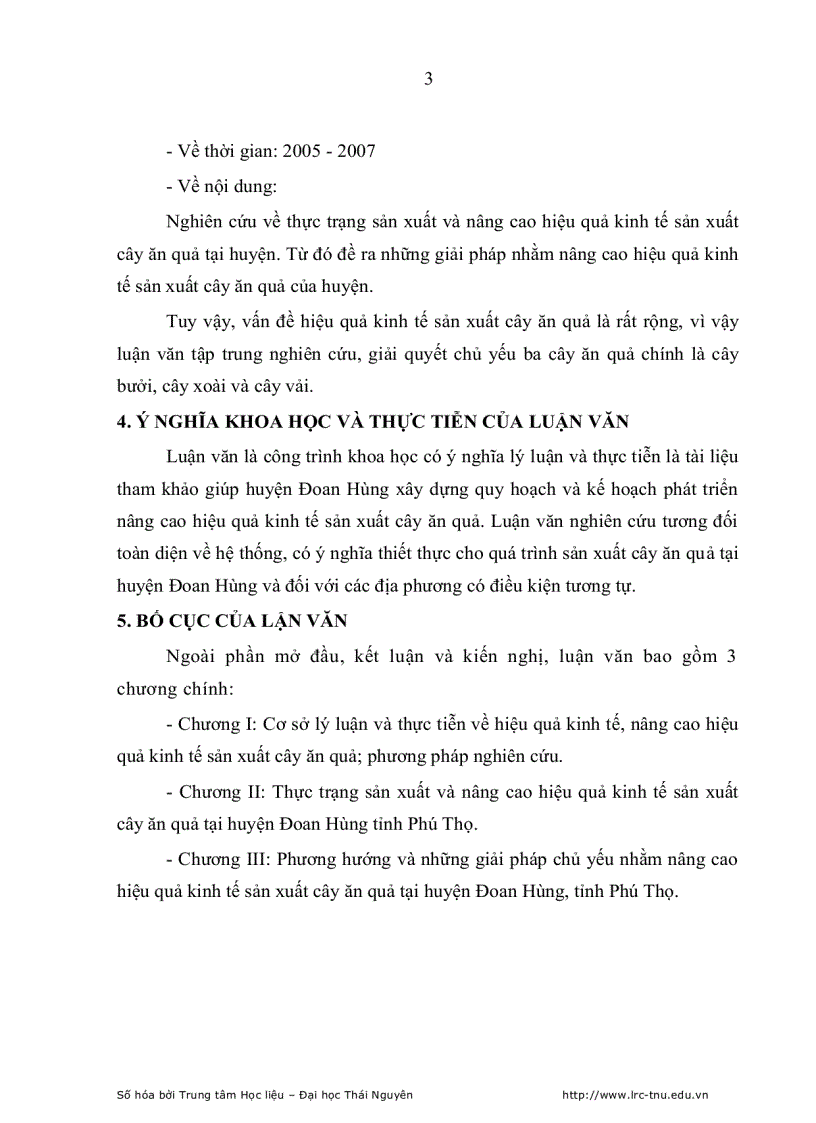 image for page Thực trạng và những giải pháp chủ yếu nhằm nâng cao hiệu quả kinh tế sản xuất cây ăn quả tại huyện đoan hùng tỉnh phú thọ