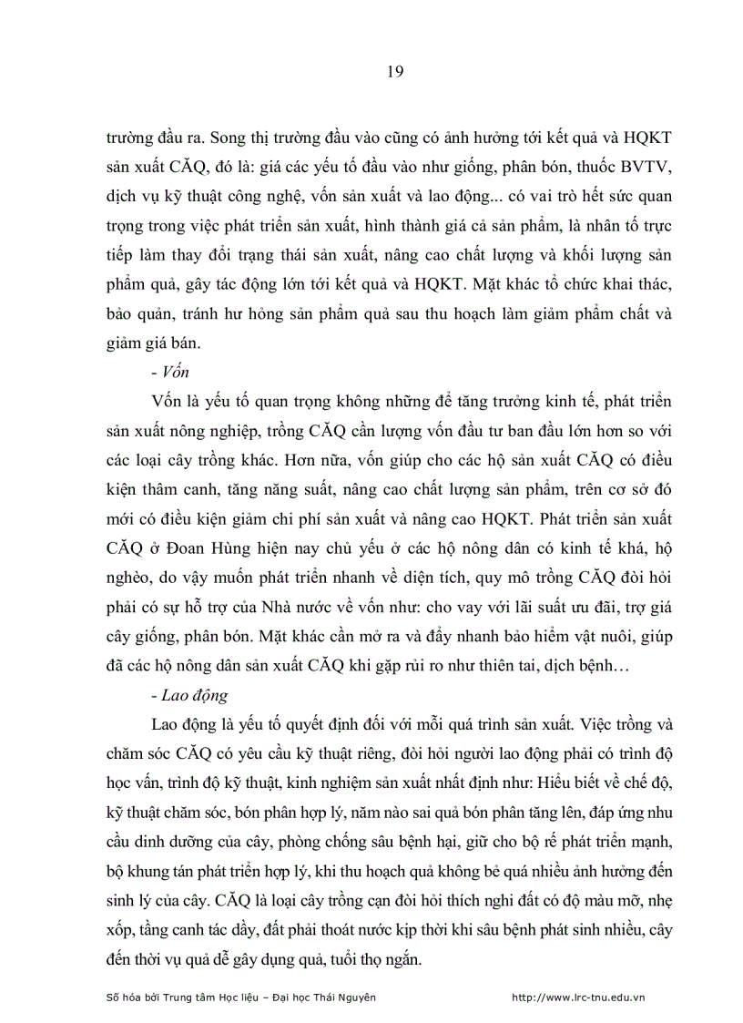 image for page Thực trạng và những giải pháp chủ yếu nhằm nâng cao hiệu quả kinh tế sản xuất cây ăn quả tại huyện đoan hùng tỉnh phú thọ