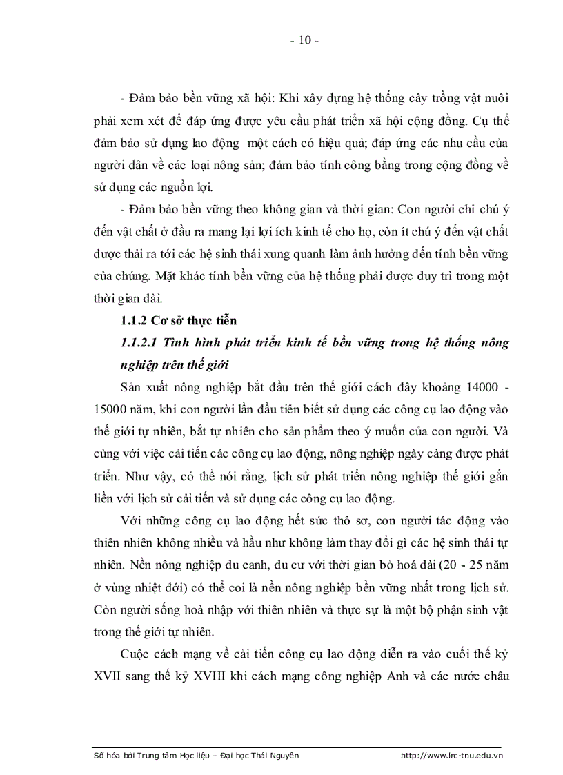image for page Một số giải pháp nhằm phát triển kinh tế bền vững trong hệ thống nông nghiệp trên địa bàn huyện đồng hỷ tỉnh thái nguyên