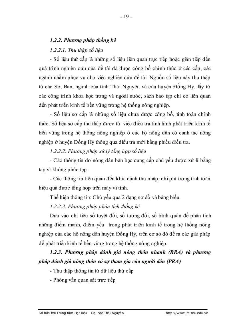 image for page Một số giải pháp nhằm phát triển kinh tế bền vững trong hệ thống nông nghiệp trên địa bàn huyện đồng hỷ tỉnh thái nguyên