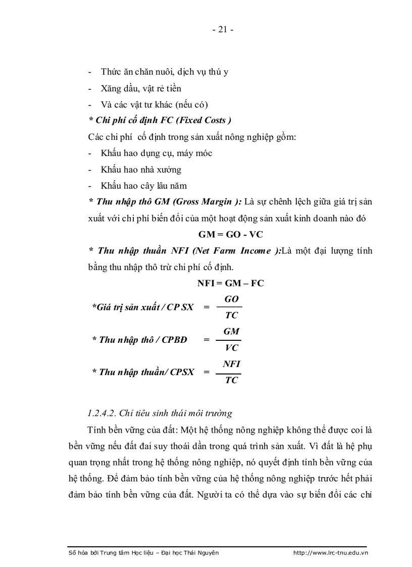 image for page Một số giải pháp nhằm phát triển kinh tế bền vững trong hệ thống nông nghiệp trên địa bàn huyện đồng hỷ tỉnh thái nguyên