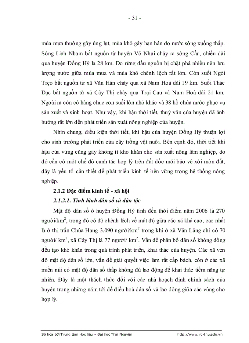 image for page Một số giải pháp nhằm phát triển kinh tế bền vững trong hệ thống nông nghiệp trên địa bàn huyện đồng hỷ tỉnh thái nguyên
