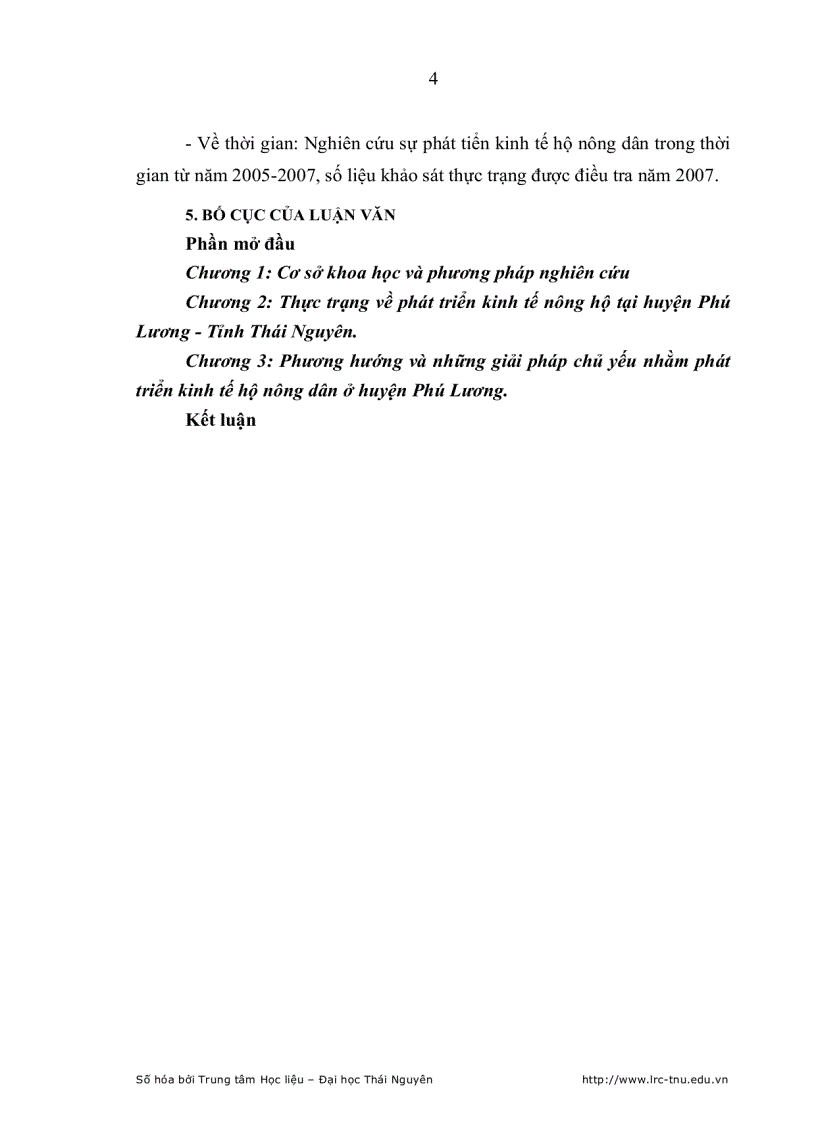 image for page Phát triển kinh tế hộ nông dân ở huyện phú lương trong tiến trình hội nhập kinh tế quốc tế