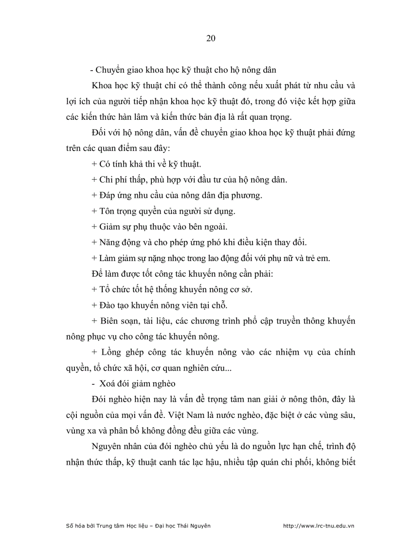 image for page Phát triển kinh tế hộ nông dân ở huyện phú lương trong tiến trình hội nhập kinh tế quốc tế