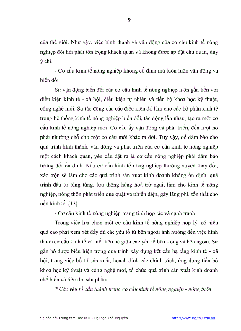 image for page Giải pháp chủ yếu chuyển dịch cơ cấu kinh tế nông nghiệp theo hướng sản xuất hàng hóa của tỉnh nghệ an
