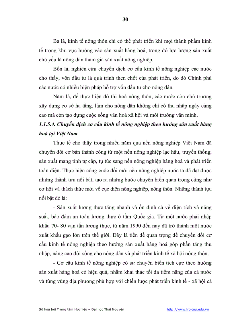 image for page Giải pháp chủ yếu chuyển dịch cơ cấu kinh tế nông nghiệp theo hướng sản xuất hàng hóa của tỉnh nghệ an