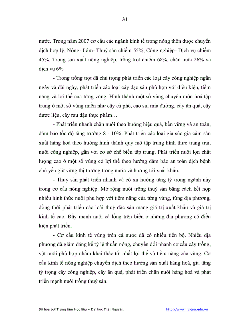 image for page Giải pháp chủ yếu chuyển dịch cơ cấu kinh tế nông nghiệp theo hướng sản xuất hàng hóa của tỉnh nghệ an