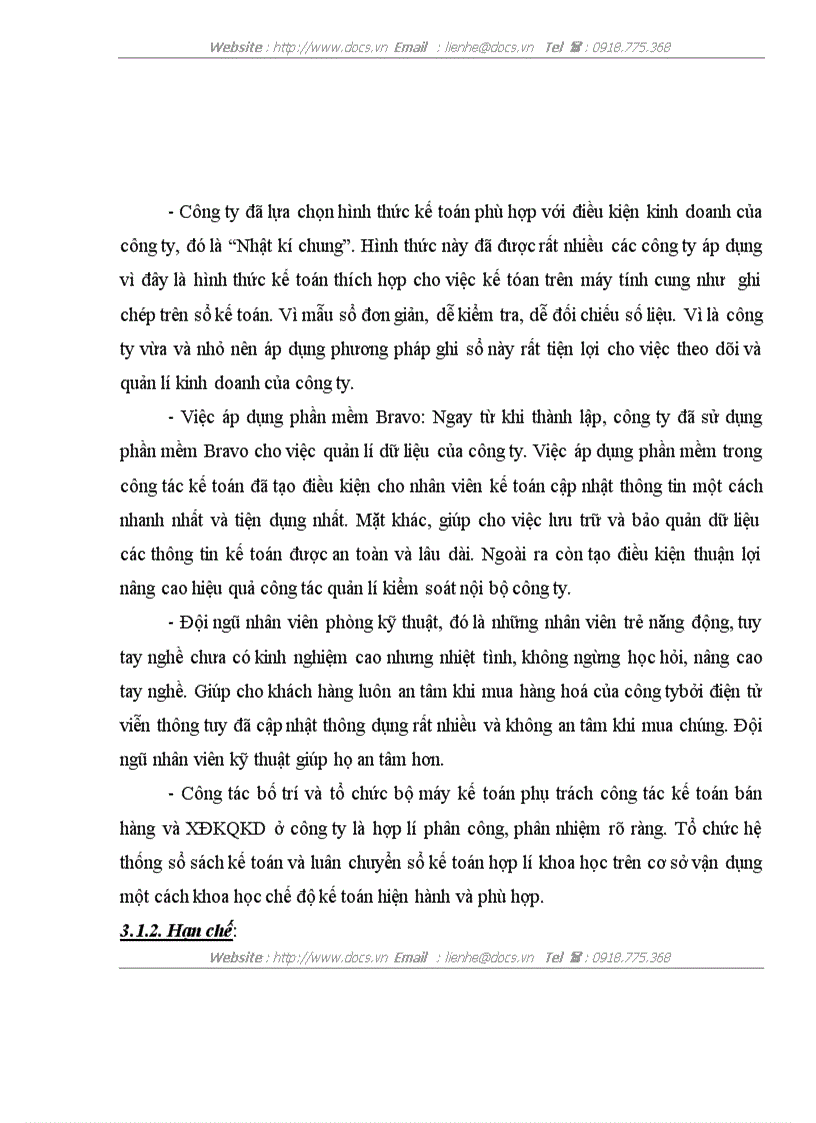 image for page Hoàn thiện công tác kết toán bán hàng và xác định kết quả kinh doanh tại công ty CPTM tin học kỹ thuật công nghệ Tân Dương