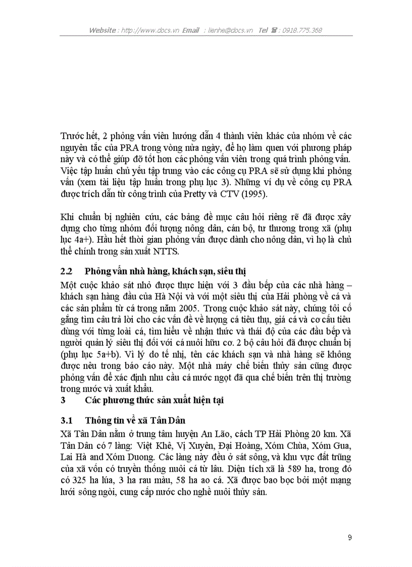 image for page Nghiên cứu khả năng phát chuyển đổi từ nuôi thuỷ sản truyền thống sang nuôi thuỷ sản hữu cơ tại xã Tân Dân An Lão Hải Phòng