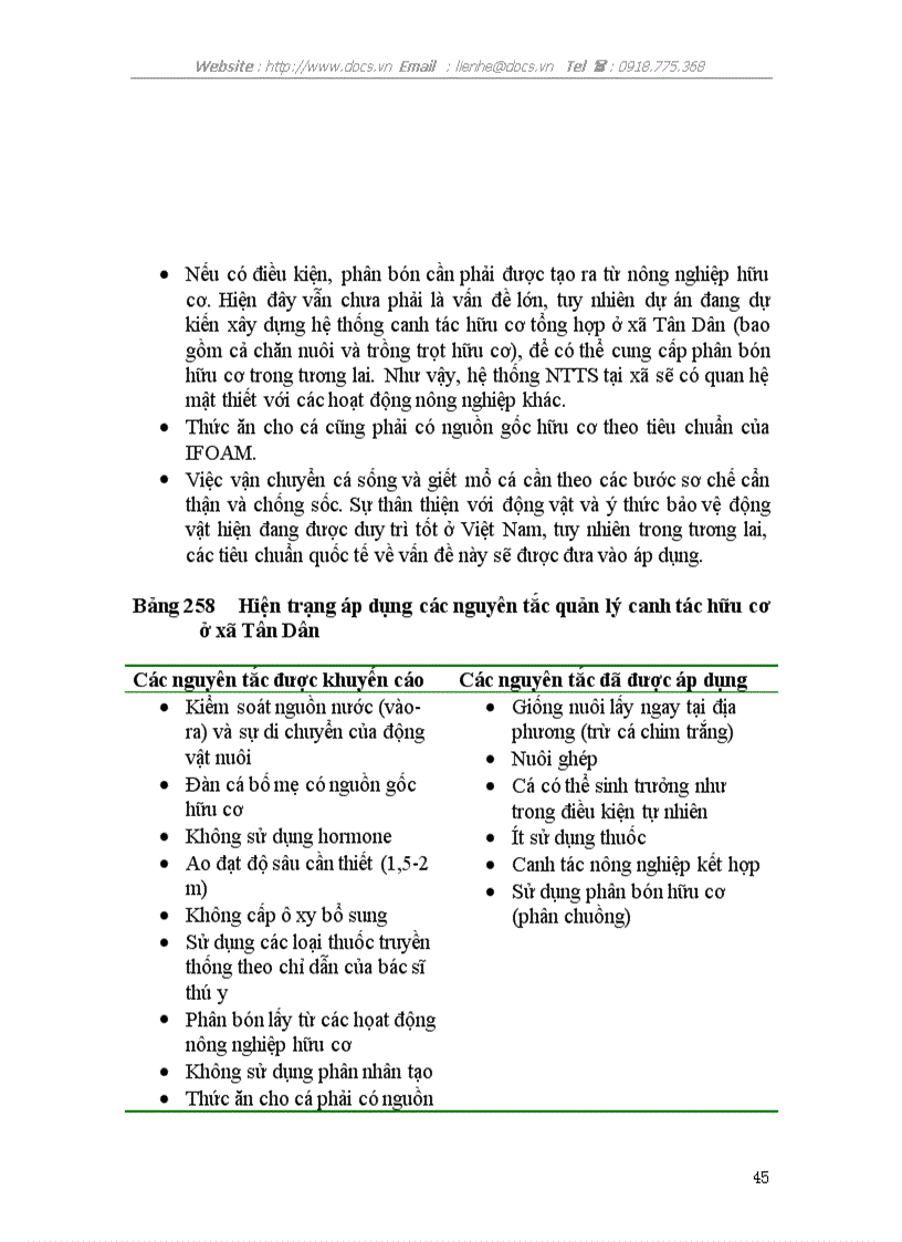 image for page Nghiên cứu khả năng phát chuyển đổi từ nuôi thuỷ sản truyền thống sang nuôi thuỷ sản hữu cơ tại xã Tân Dân An Lão Hải Phòng