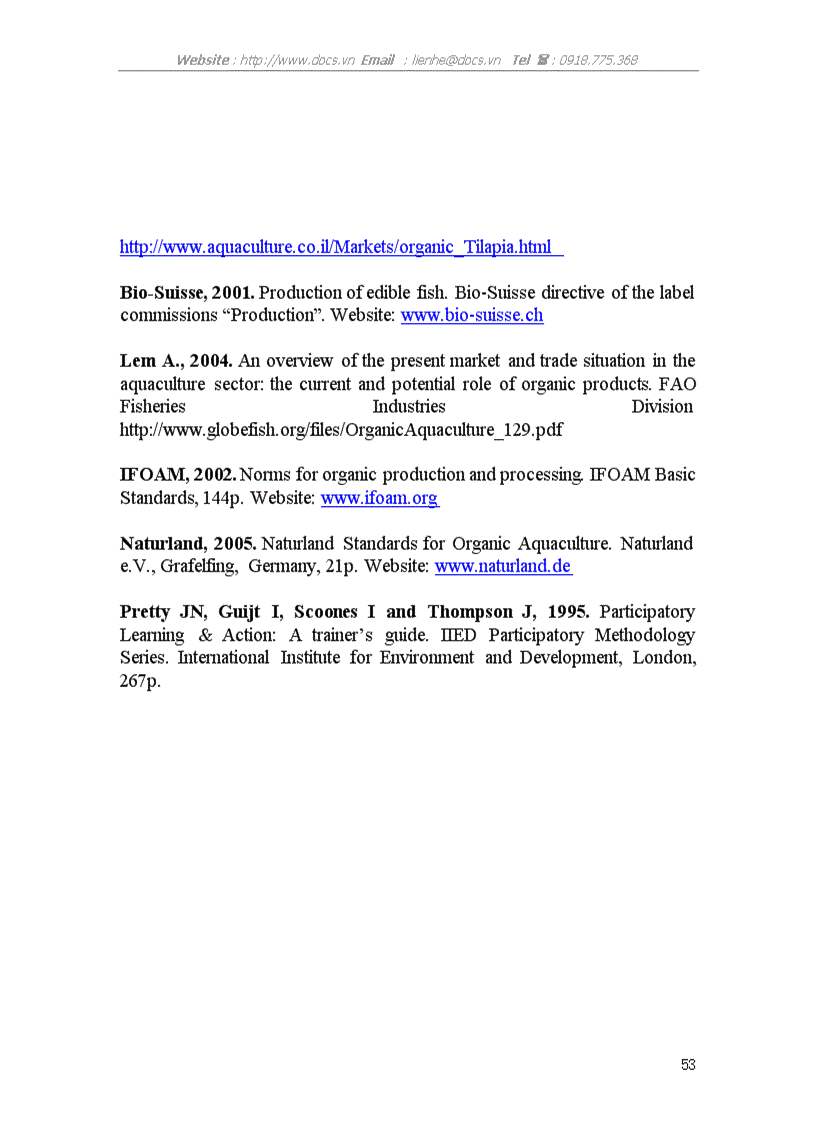 image for page Nghiên cứu khả năng phát chuyển đổi từ nuôi thuỷ sản truyền thống sang nuôi thuỷ sản hữu cơ tại xã Tân Dân An Lão Hải Phòng