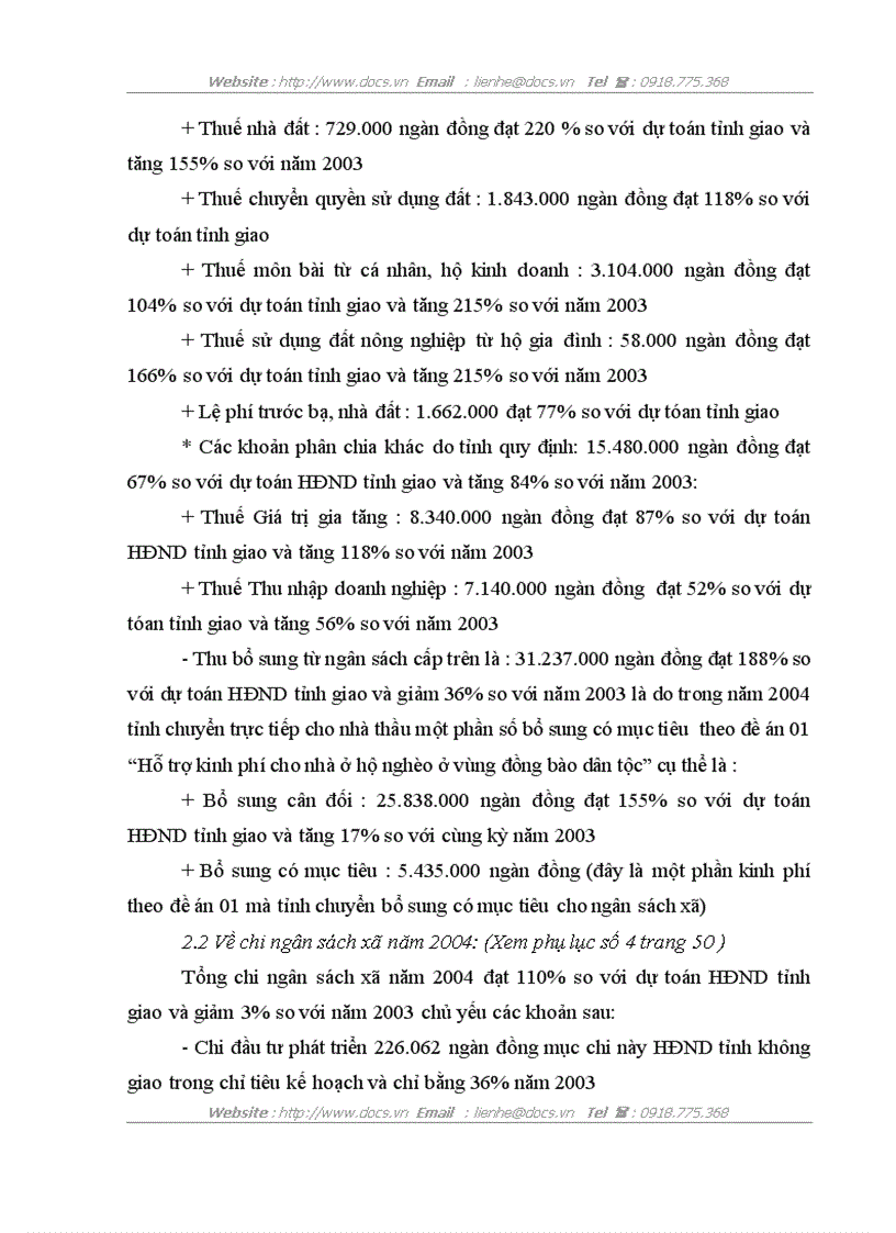 image for page Thực trạng công tác quản lý ngân sách cấp xã trên địa bàn tỉnh trà vinh năm 2003 2005