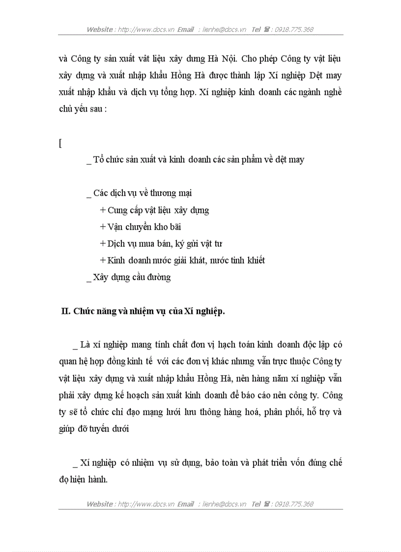 image for page Thực trạng công tác hạch toán kế toán tổng hợp tại Xí nghiệp dệt may xuất nhập khẩu và dịch vụ tổng hợp
