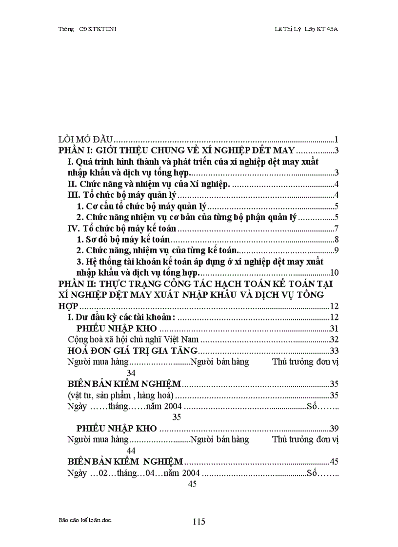 image for page Thực trạng công tác hạch toán kế toán tổng hợp tại Xí nghiệp dệt may xuất nhập khẩu và dịch vụ tổng hợp