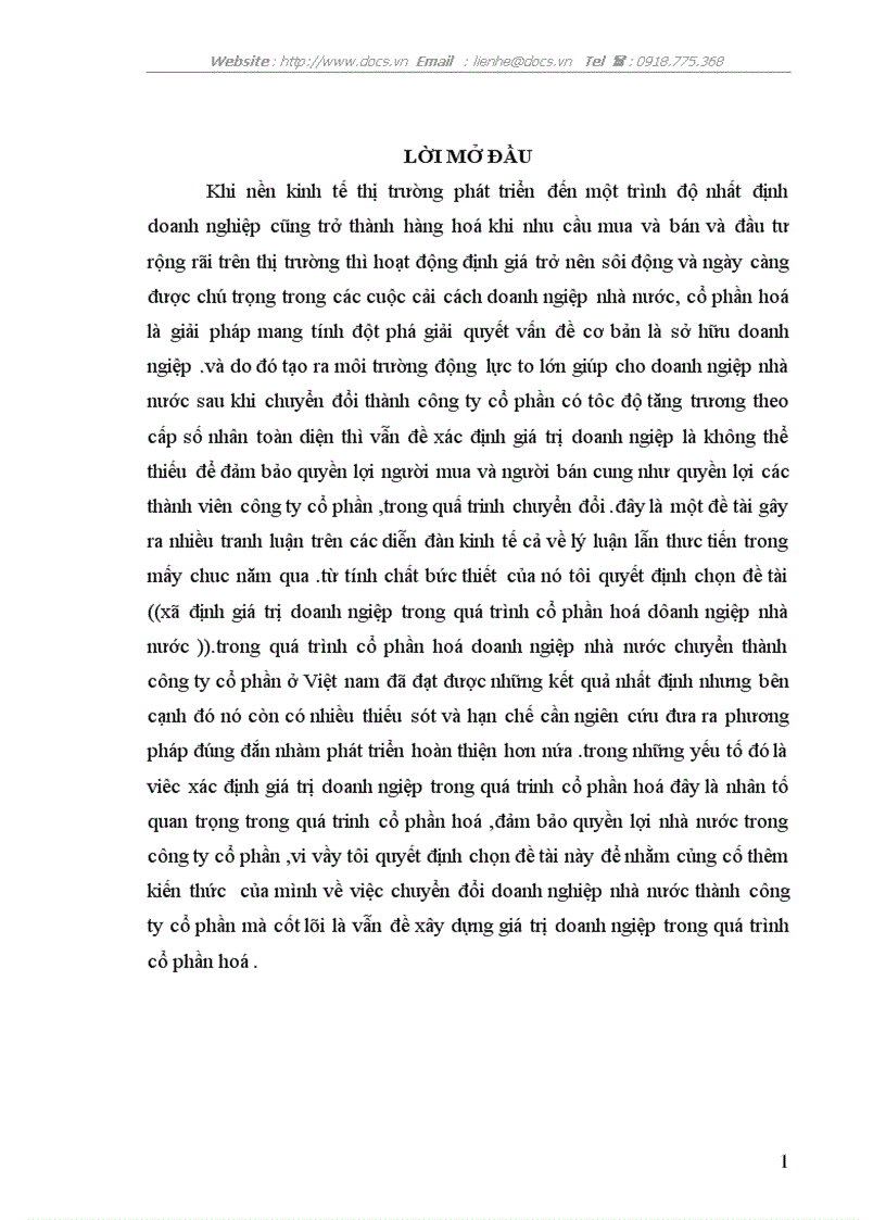 image for page Những vẫn đề chung cổ phần hoá doanh nghiệp nhà nước