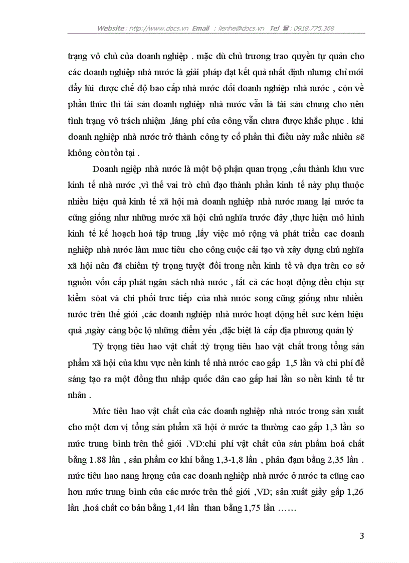 image for page Những vẫn đề chung cổ phần hoá doanh nghiệp nhà nước