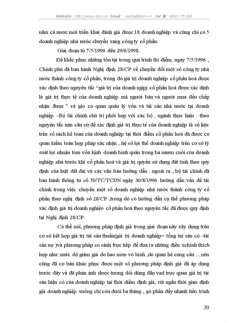 image for page Những vẫn đề chung cổ phần hoá doanh nghiệp nhà nước