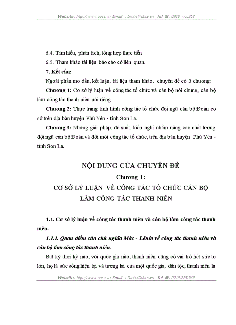 image for page Thực trạng và các giải pháp nhằm nâng cao chất lượng đội ngũ cán bộ Đoàn cơ sở trên địa bàn huyện Phù Yên Tỉnh Sơn La
