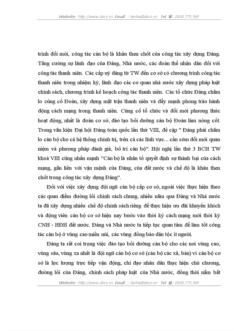 image for page Thực trạng và các giải pháp nhằm nâng cao chất lượng đội ngũ cán bộ Đoàn cơ sở trên địa bàn huyện Phù Yên Tỉnh Sơn La