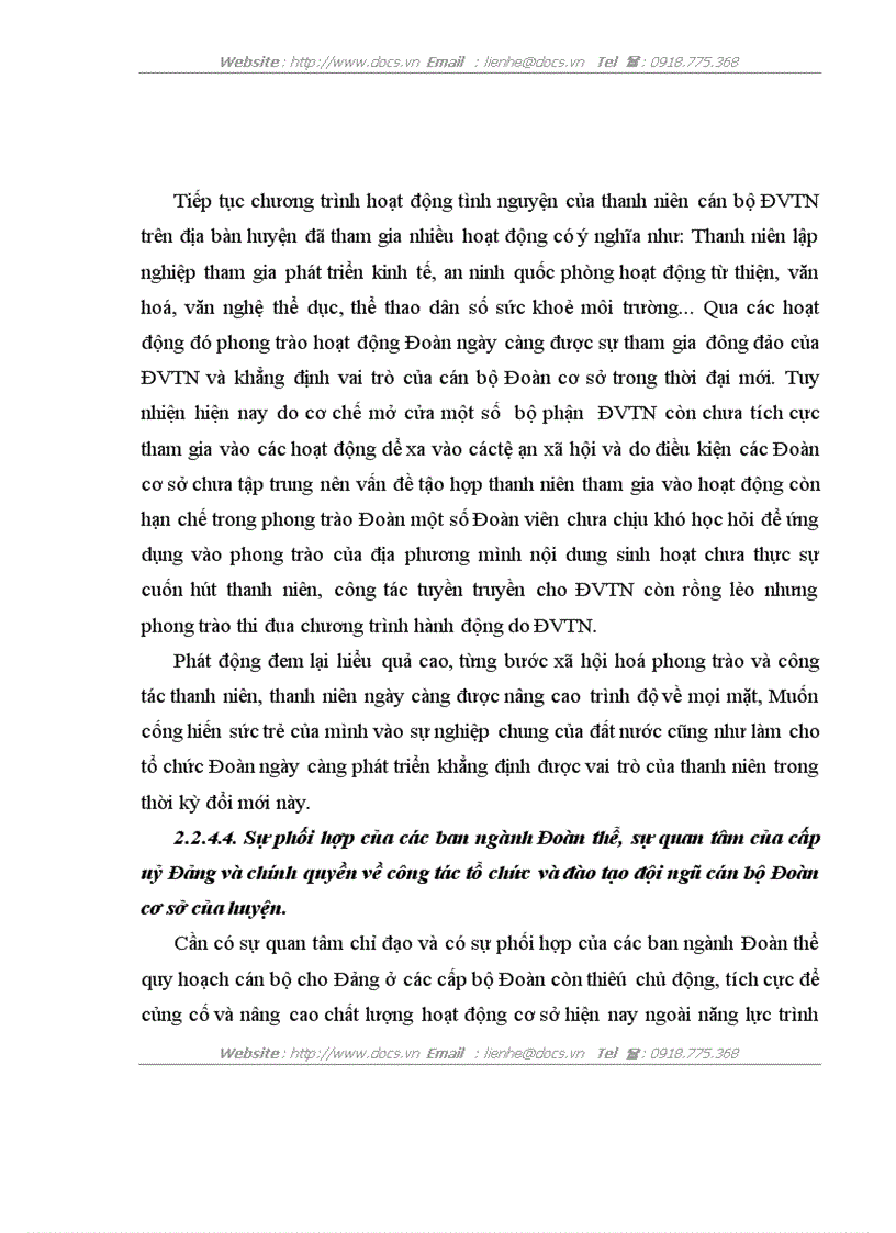 image for page Thực trạng và các giải pháp nhằm nâng cao chất lượng đội ngũ cán bộ Đoàn cơ sở trên địa bàn huyện Phù Yên Tỉnh Sơn La