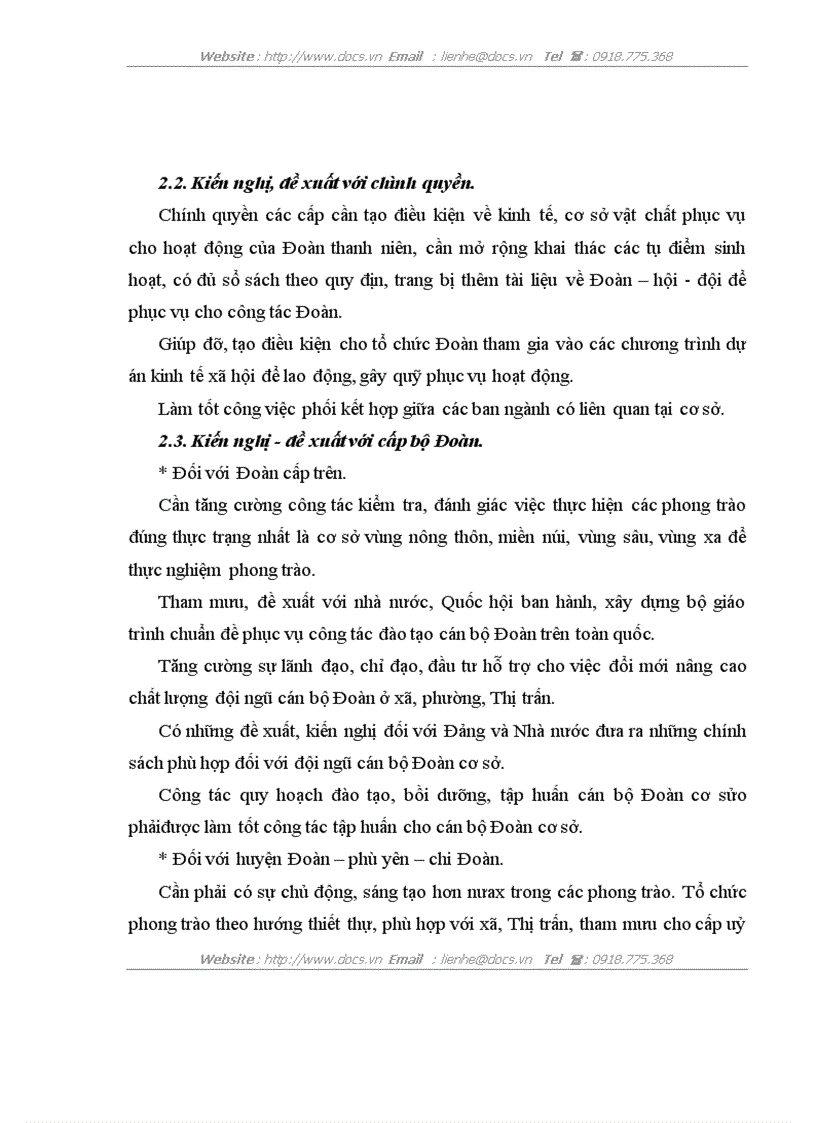 image for page Thực trạng và các giải pháp nhằm nâng cao chất lượng đội ngũ cán bộ Đoàn cơ sở trên địa bàn huyện Phù Yên Tỉnh Sơn La