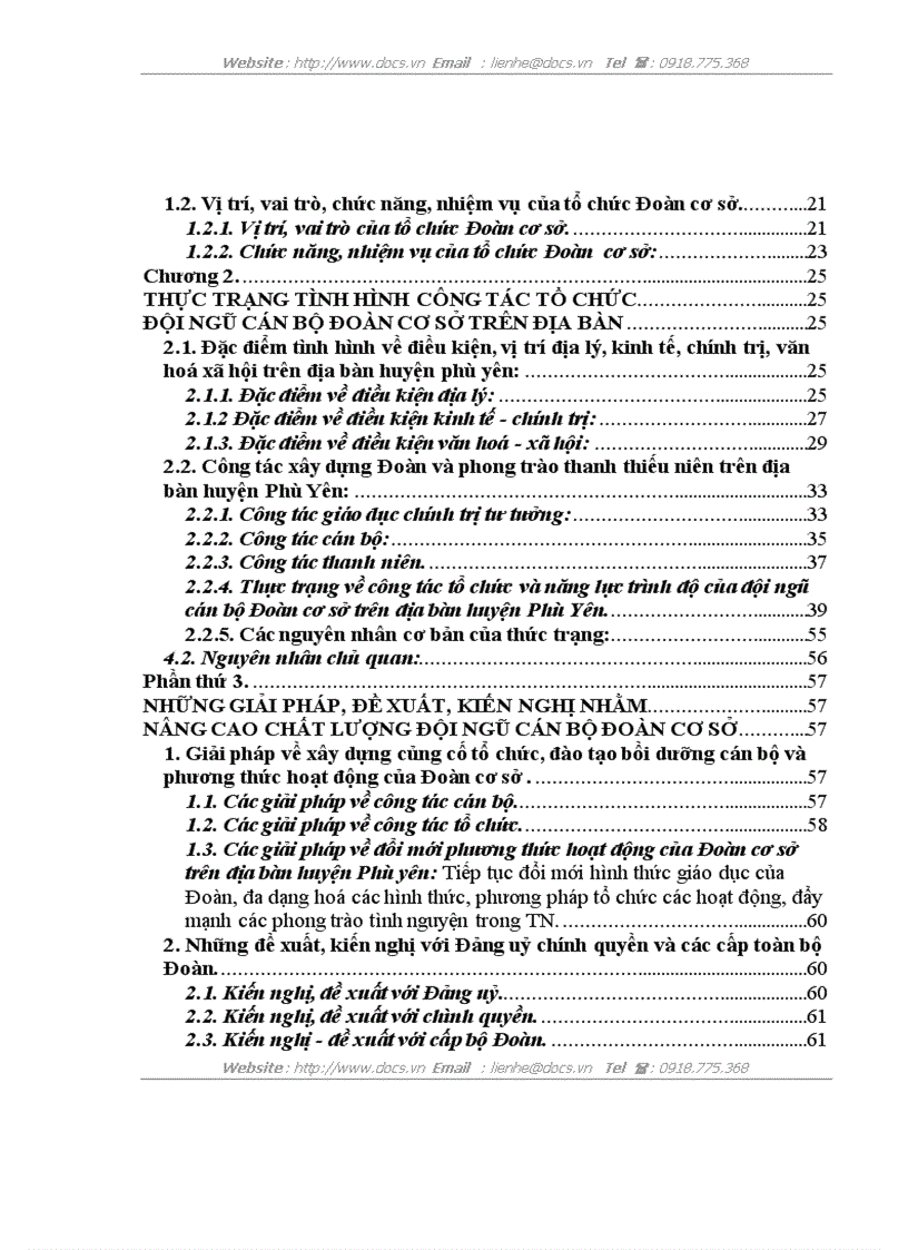 image for page Thực trạng và các giải pháp nhằm nâng cao chất lượng đội ngũ cán bộ Đoàn cơ sở trên địa bàn huyện Phù Yên Tỉnh Sơn La