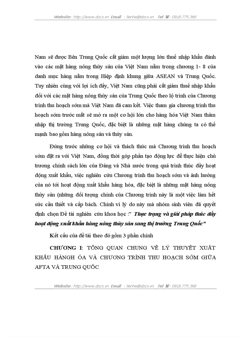 image for page Thực trạng và giải pháp thúc đẩy hoạt động xuất khẩu hàng nông thủy sản sang thị trường Trung Quốc
