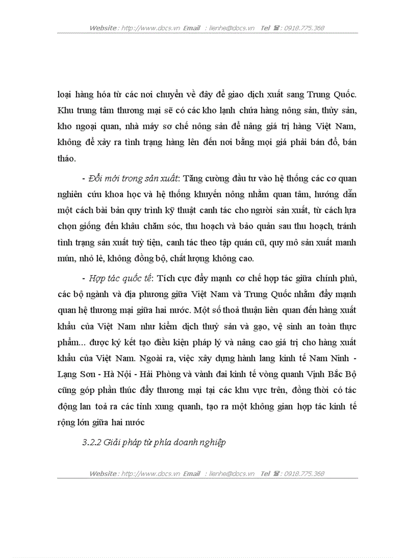 image for page Thực trạng và giải pháp thúc đẩy hoạt động xuất khẩu hàng nông thủy sản sang thị trường Trung Quốc