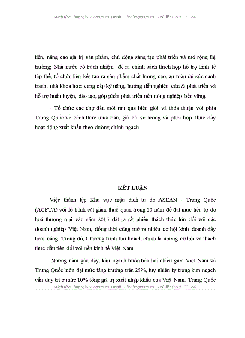 image for page Thực trạng và giải pháp thúc đẩy hoạt động xuất khẩu hàng nông thủy sản sang thị trường Trung Quốc