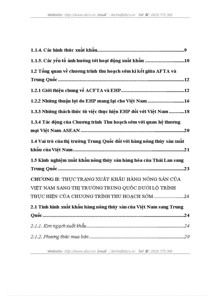 image for page Thực trạng và giải pháp thúc đẩy hoạt động xuất khẩu hàng nông thủy sản sang thị trường Trung Quốc