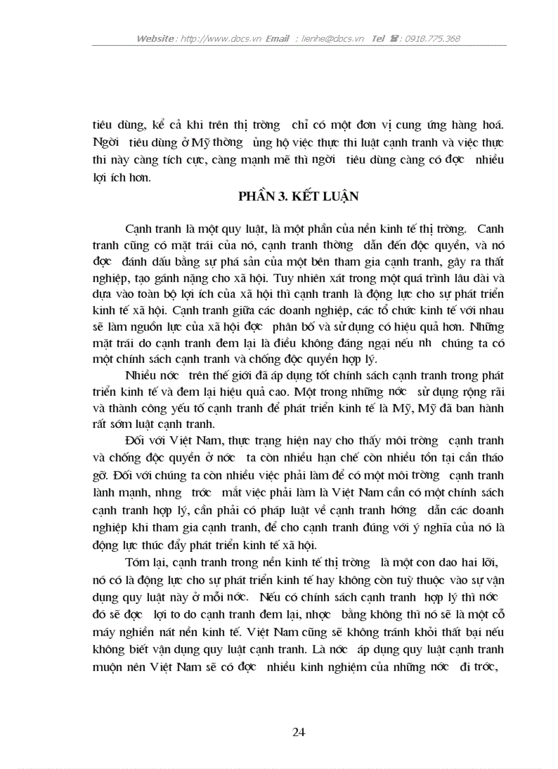 image for page Cạnh tranh trong nền kinh tế thị trường ở việt nam