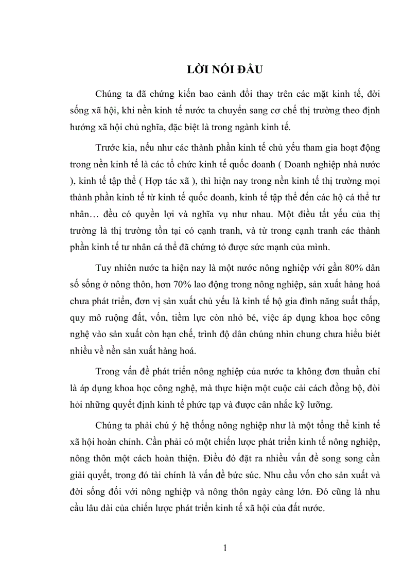 image for page Một số giải pháp nhằm mở rộng và nâng cao chất lượng tín dụng đối với hộ sản xuất ở Ngân hàng nông nghiệp và phát triển nông thôn huyện Vụ Bản