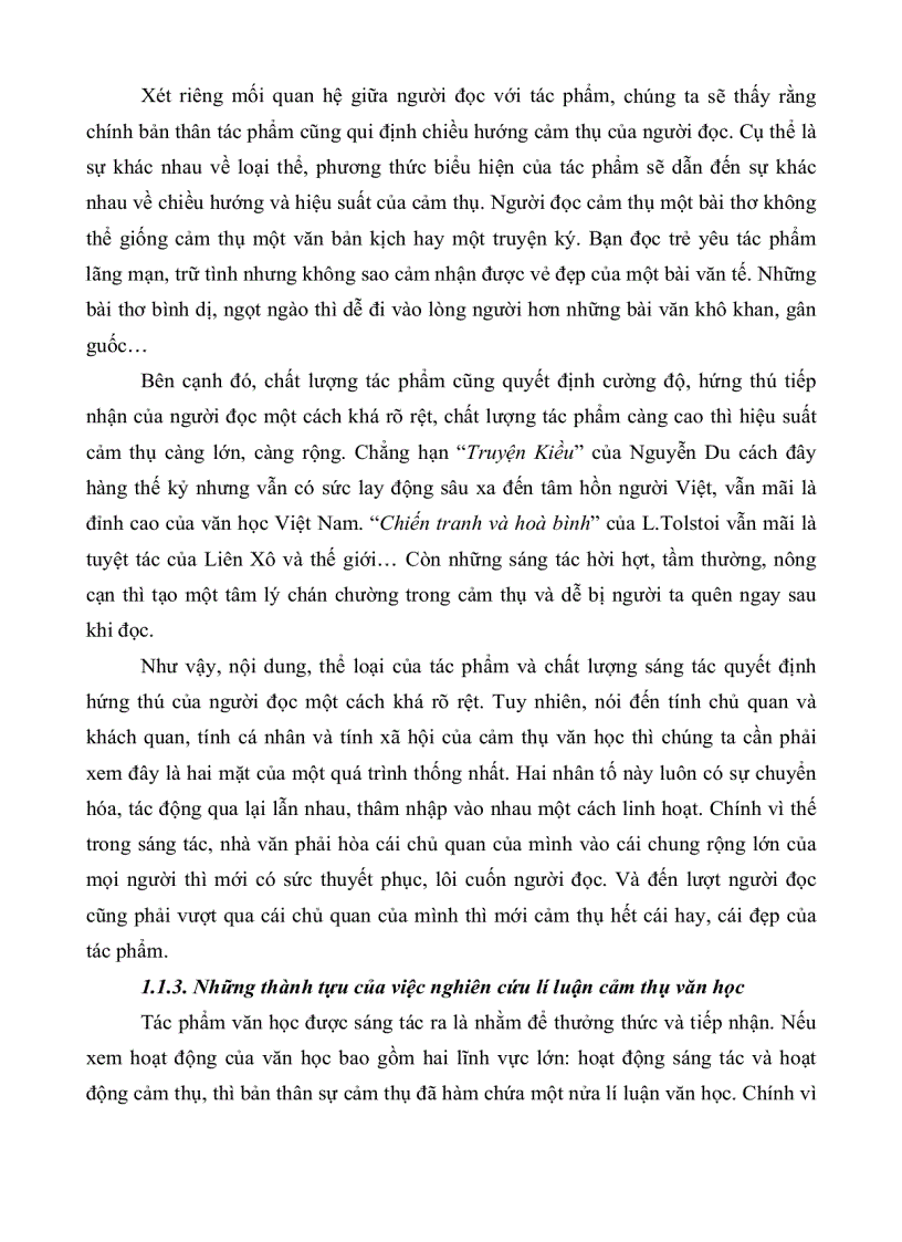 image for page Những biện pháp phát huy năng lực cảm thụ văn học của học sinh trong dạy học truyện ngắn của nam cao ở trường trung học phổ thông